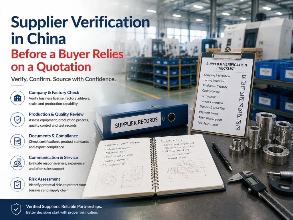 China Supplier Verification Records Review
