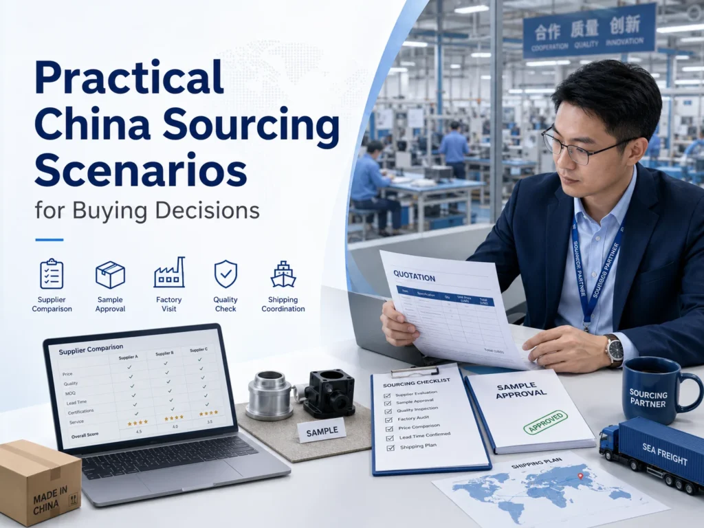 China Sourcing Scenarios and Supplier Records
