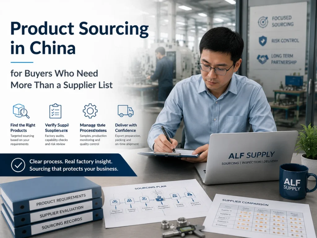 Product Sourcing Supplier Check in China