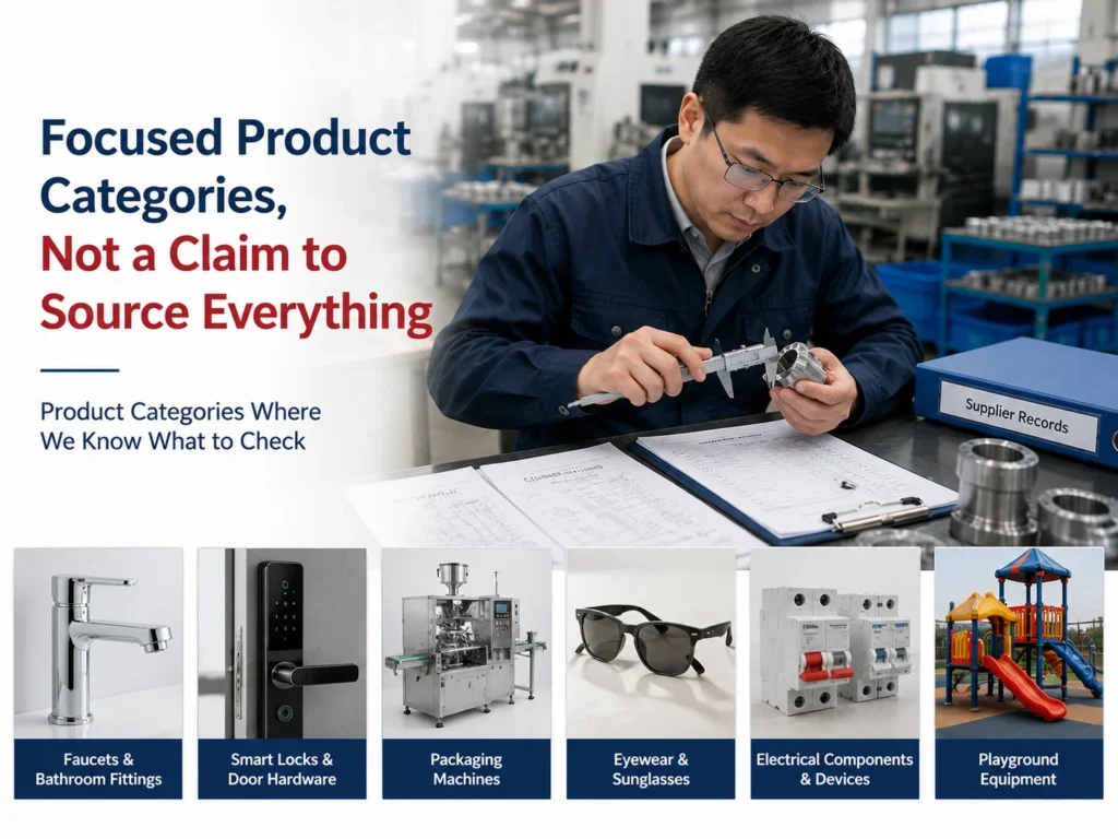 China Supplier Production Area for Product Category Checks