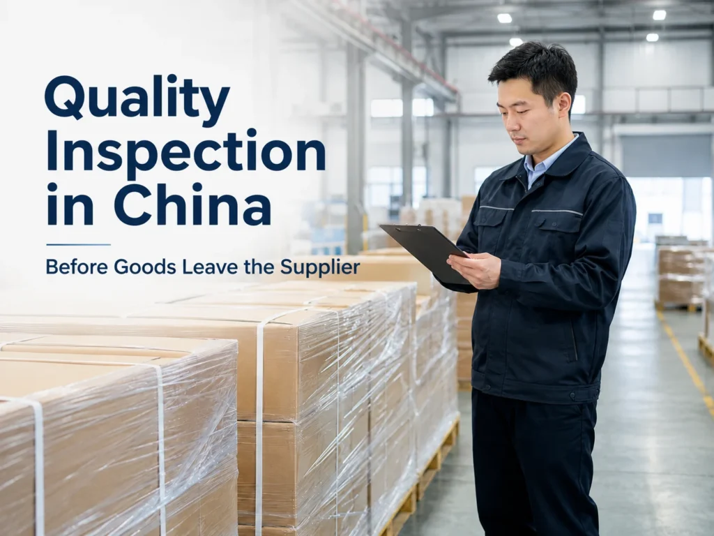 China Quality Inspection Before Shipment