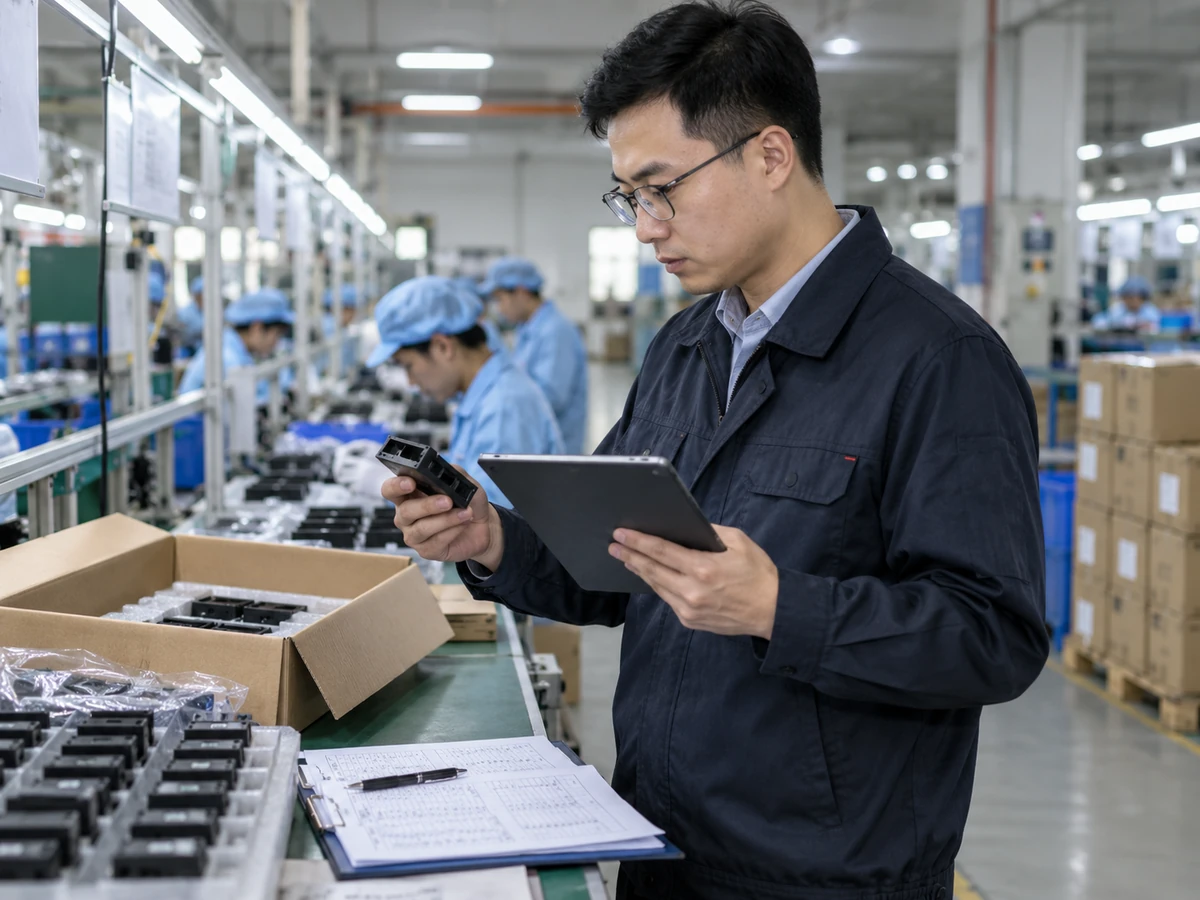 Supplier Information and Factory Capability Check Factory production area reviewed during supplier capability and product detail checks